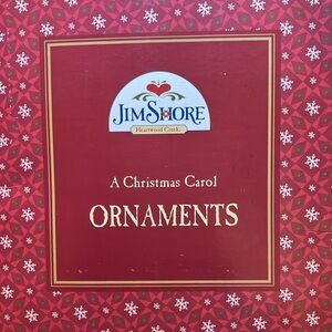 Jim Shore A Christmas Carol Ornaments - 2008 Heartwood Creek